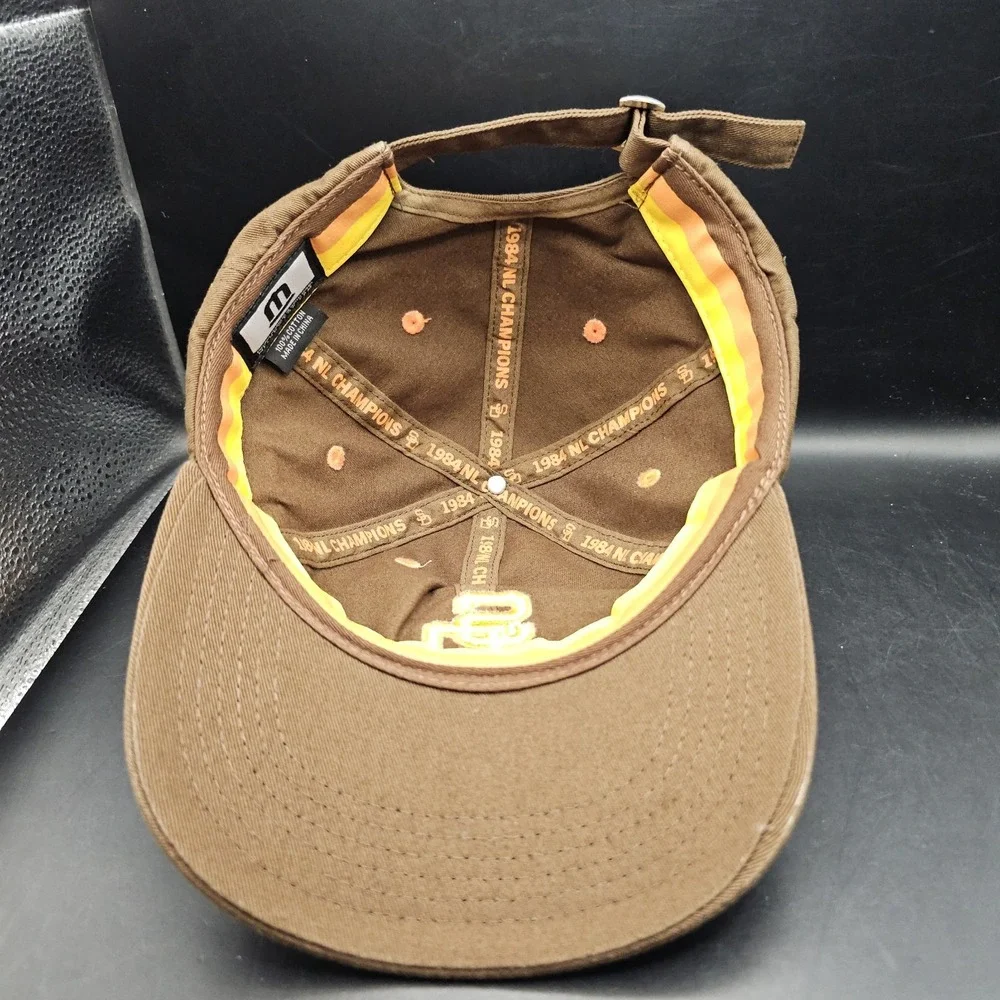 Padres‎ San Diego MLB SGA 1984 Throwback Hat Cap San Diego Community Power